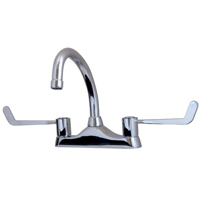Hart Performa Levatap extended lever high neck sink taps